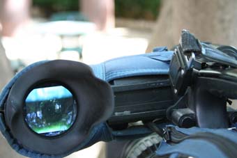 Detail of a camera.